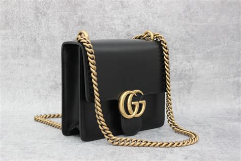 gucci marmont bag chain|gucci small bag with chain.